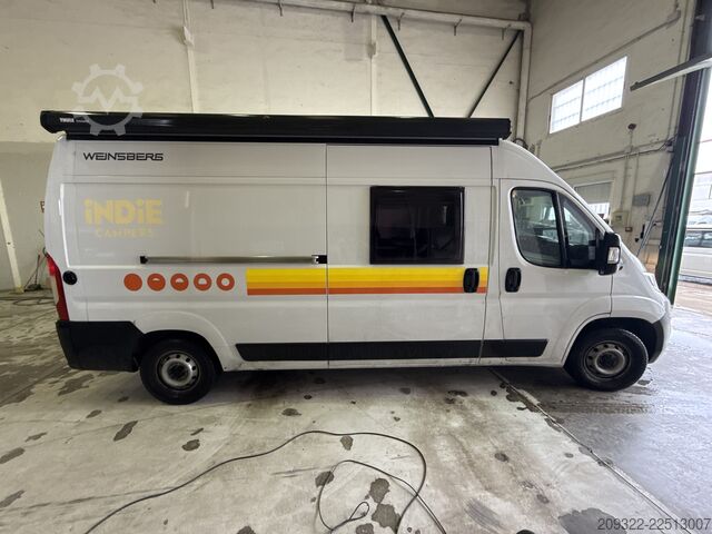 Wohnwagen/Wohnmobil 2023 Fiat Ducato Weinsberg Carabus | Manuale | Tetto a Soffietto