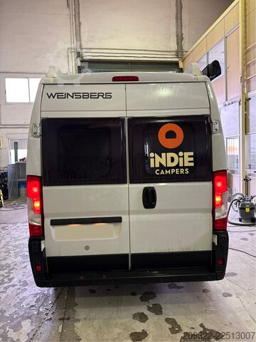 Wohnwagen/Wohnmobil 2023 Fiat Ducato Weinsberg Carabus | Manuale | Tetto a Soffietto