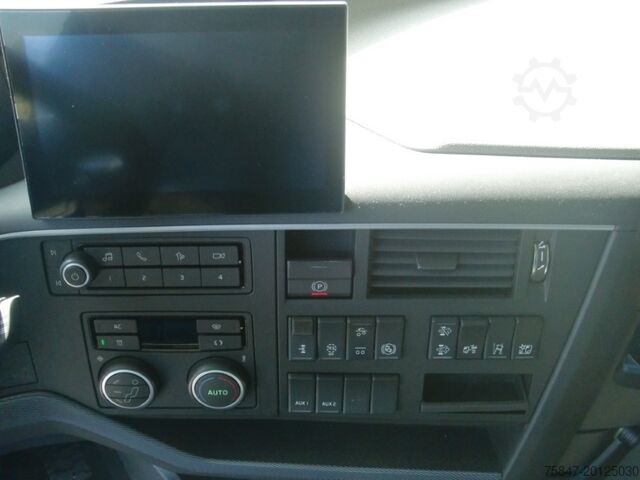 Truck with flatbed & tarpaulin Volvo FH 460 Hydroroll Rollenbett Aircargo