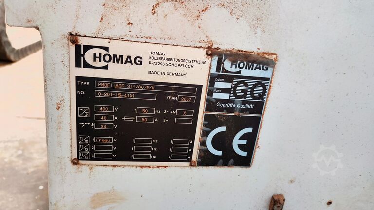 Bearbeitungszentrum HOMAG BOF 311