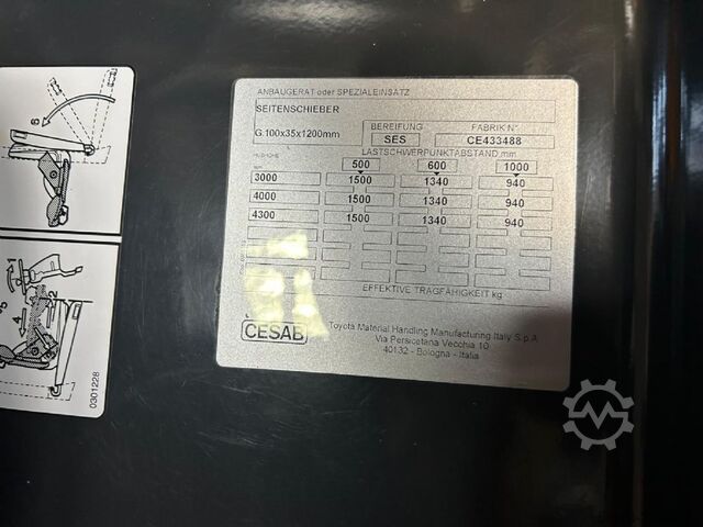 Elektro 3 Rad-Stapler Cesab B215 II Li-Ion