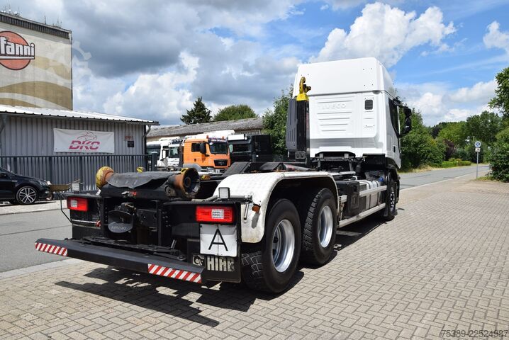 Kipper LKW Iveco Stralis 510 Highway HiabAbrollkipper 6X4