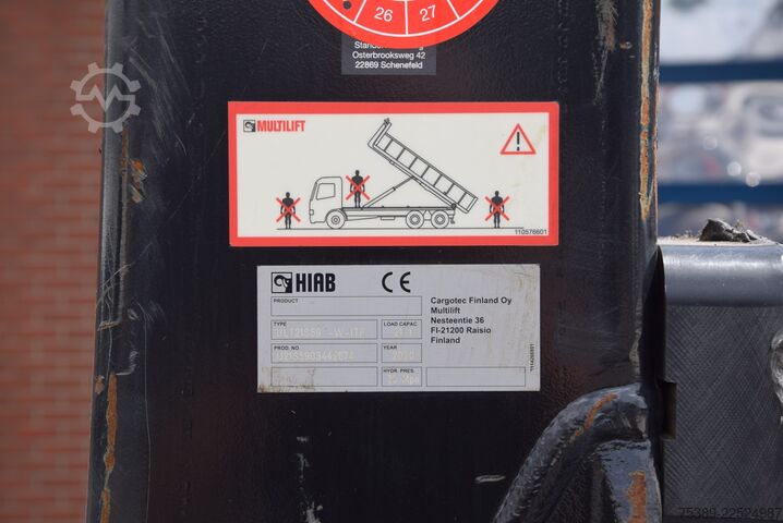 Tipper truck Iveco Stralis 510 Highway HiabAbrollkipper 6X4
