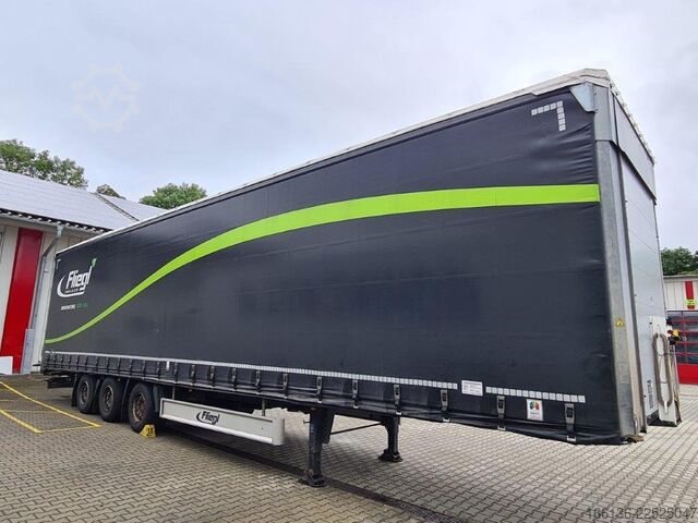 Curtainsider Fliegl 3-Achs Gardine Mega mit 7m Coilmulde