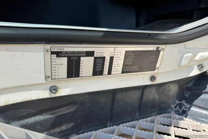 Standard tractor unit SCANIA G490 6x4