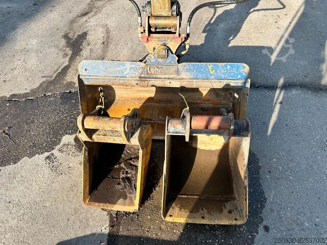 Minibagger CATERPILLAR 301.7D Gummikette / 2 Löffel / Schwenkschaufel
