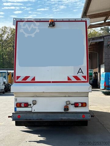 Müllwagen MERCEDES-BENZ Antos 2533 6x2 FAUN Frontpress 533 Überkopflader