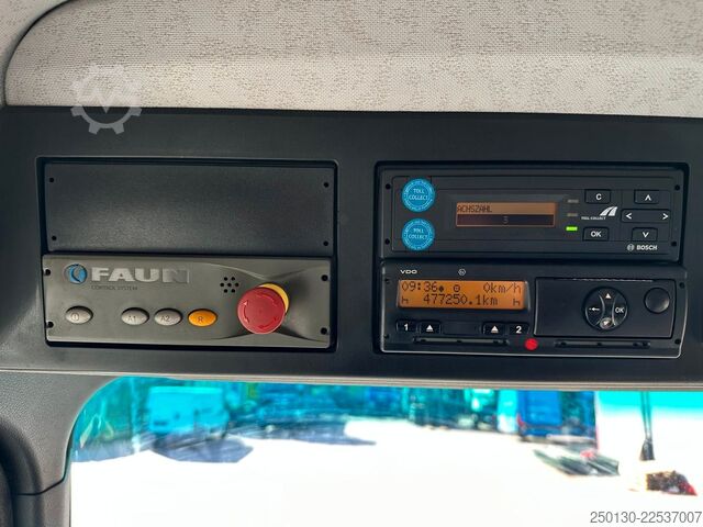 Müllwagen MERCEDES-BENZ Antos 2533 6x2 FAUN Frontpress 533 Überkopflader