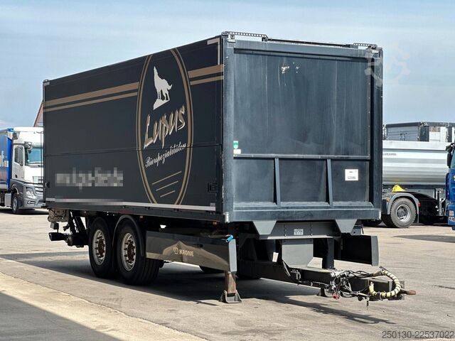 LKW mit Getränkeaufbau SCANIA R410 6x2 LL EWERS Getränketransport Zug mit LBW