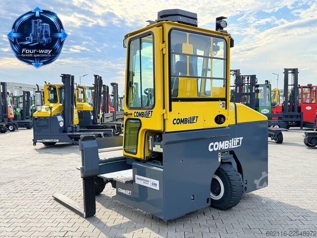 4-way forklift Combilift C4000ET TRIPLEX 6350 WIDE FORK POSITIONE