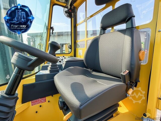 4-way forklift Combilift C4000ET TRIPLEX 6350 WIDE FORK POSITIONE