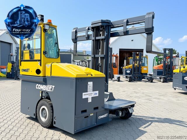 4-way forklift Combilift C4000ET TRIPLEX 6350 WIDE FORK POSITIONE