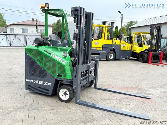 4-way forklift Combilift CB3000 / TRIPLEX 4900MM / FREE LIFT