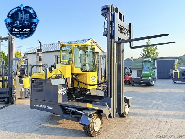 4-way forklift Combilift C5000 XL GAS TRIPLEX 6920 FORK POSITIONE