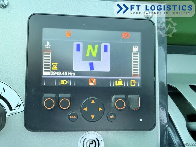 4-way forklift Combilift C4000 DIESEL DUPLEX 4100 FORK POSITIONER