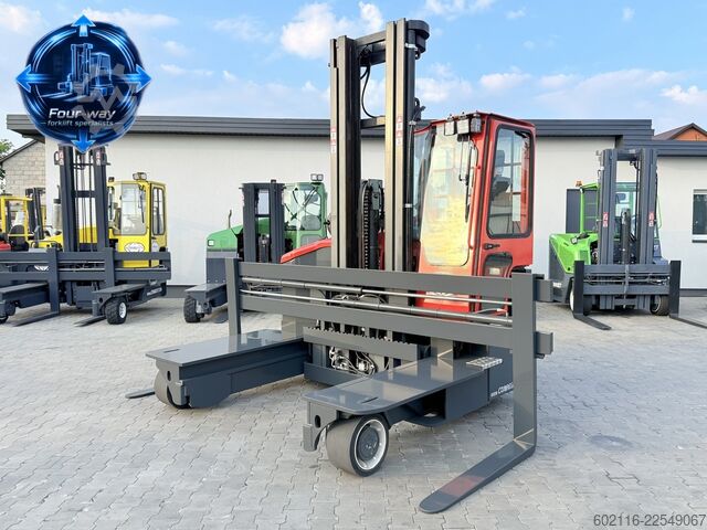 4-way forklift Combilift C4000ET TRIPLEX 6900 WIDE FORK POSITIONE