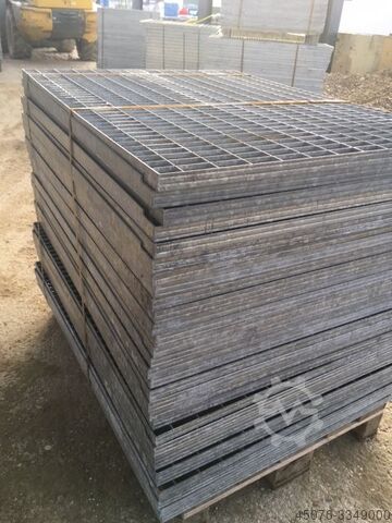 10,000 PCs Einlegegitter gratings 10.000 Stück Einlegegitter Gitterroste für Palettenregale verzinkt