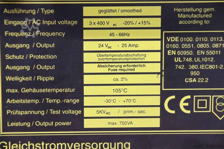Power Supply DC power supply Feas PS3U75024