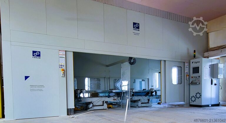 5-axis CNC machining center FANUM SIGMA 5-OSIOWA OBRABIARKA CNC