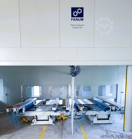 5-axis CNC machining center FANUM SIGMA 5-OSIOWA OBRABIARKA CNC