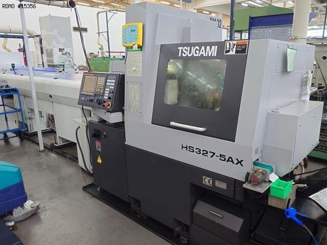 Swiss-type cnc lathe TSUGAMI HS327-5AX
