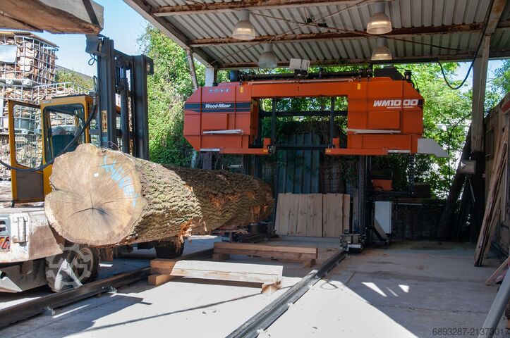 Industrial sawmill with 30 kW electric m Wood-Mizer WM1000