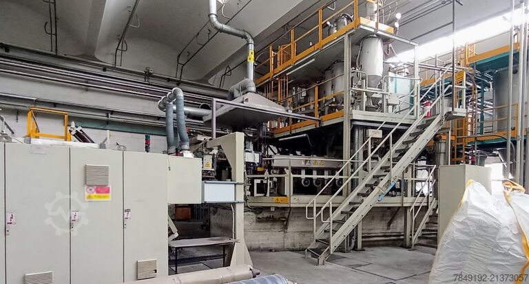 Omipa 5 layers co-extrusion cast line Omipa 5 layers cast line