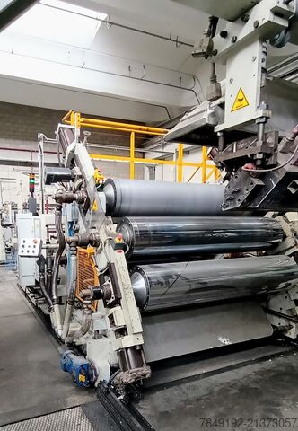 Omipa 5 layers co-extrusion cast line Omipa 5 layers cast line