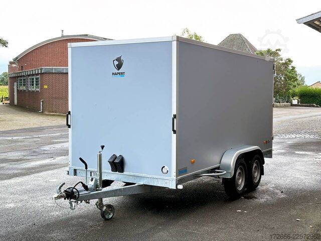 Box trailer Hapert Trailers HAPERT SAPPHIRE L-2 | GRAU 400X180X180CM 2700KG KOFFERANHÄNGER