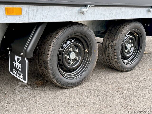 Flatbed trailer Hapert Trailers HAPERT AZURE H-2 | BLACK EDITION 335X180X30CM 2700KG HOCHLADER | NFW