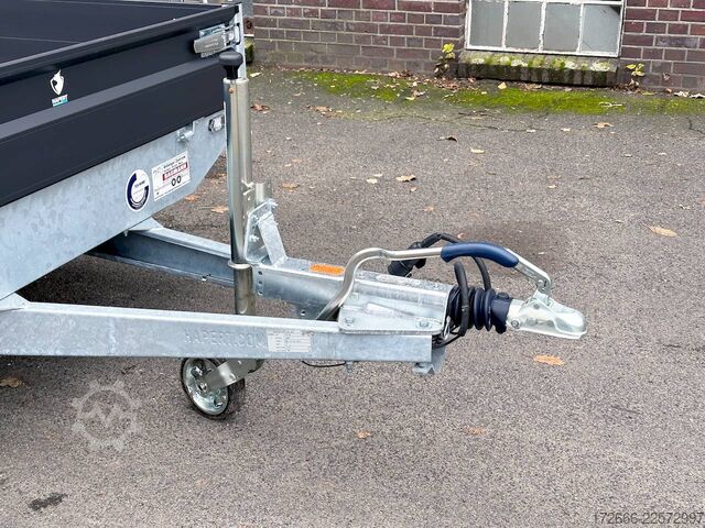Flatbed trailer Hapert Trailers HAPERT AZURE H-2 | BLACK EDITION 335X180X30CM 2700KG HOCHLADER | NFW
