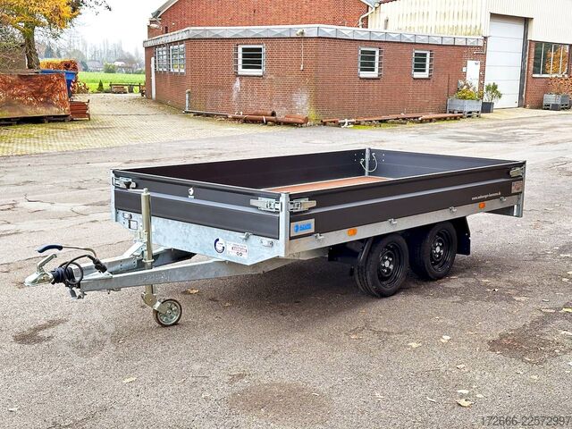 Flatbed trailer Hapert Trailers HAPERT AZURE H-2 | BLACK EDITION 335X180X30CM 2700KG HOCHLADER | NFW