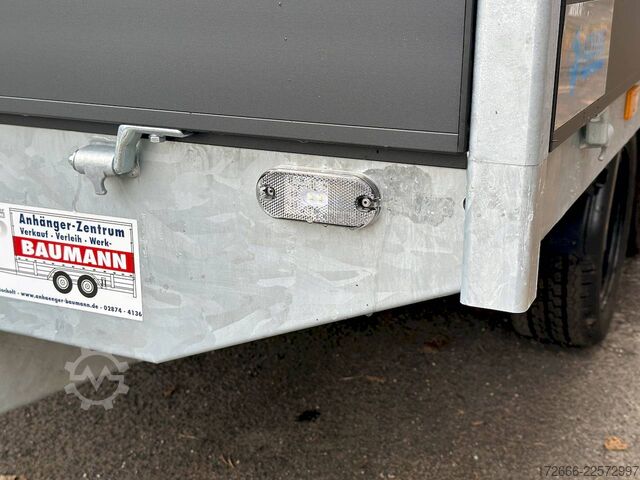 Flatbed trailer Hapert Trailers HAPERT AZURE H-2 | BLACK EDITION 335X180X30CM 2700KG HOCHLADER | NFW