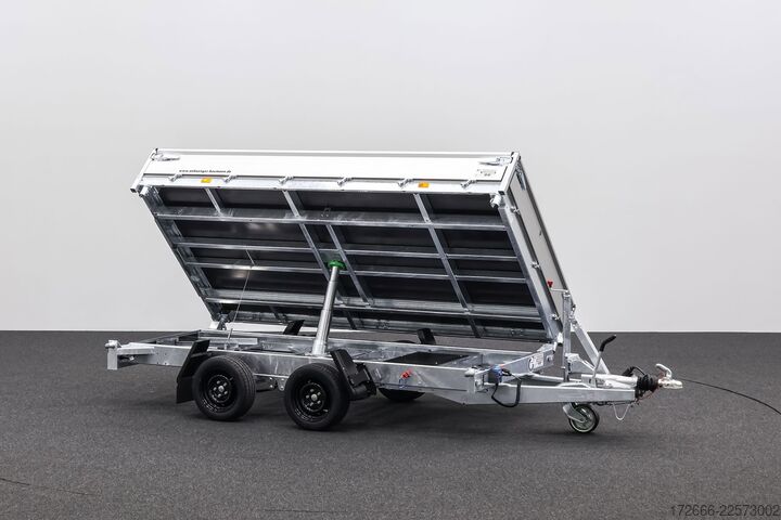Three-way tipper Hapert Trailers HAPERT COBALT HM-2 335X180X30CM 3500KG DREISEITENKIPPER | NFW | PARABELFEDER