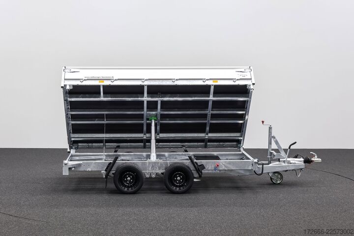 Three-way tipper Hapert Trailers HAPERT COBALT HM-2 335X180X30CM 3500KG DREISEITENKIPPER | NFW | PARABELFEDER