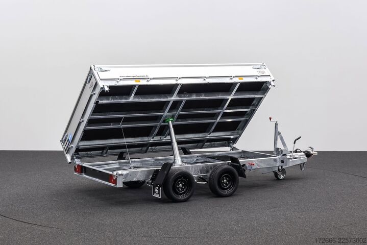 Three-way tipper Hapert Trailers HAPERT COBALT HM-2 335X180X30CM 3500KG DREISEITENKIPPER | NFW | PARABELFEDER
