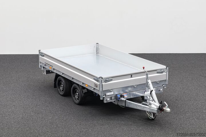 Three-way tipper Hapert Trailers HAPERT COBALT HM-2 335X180X30CM 3500KG DREISEITENKIPPER | NFW | PARABELFEDER