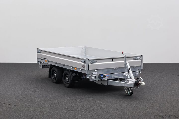 Three-way tipper Hapert Trailers HAPERT COBALT HM-2 335X180X30CM 3500KG DREISEITENKIPPER | NFW | PARABELFEDER