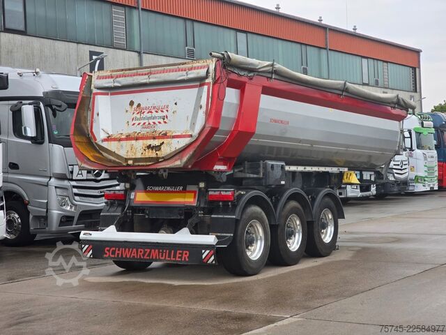 Tipper semitrailer SCHWARZMÜLLER SK * KIPPER * BPW * HARDOX * STAHL * ROLLPLANE
