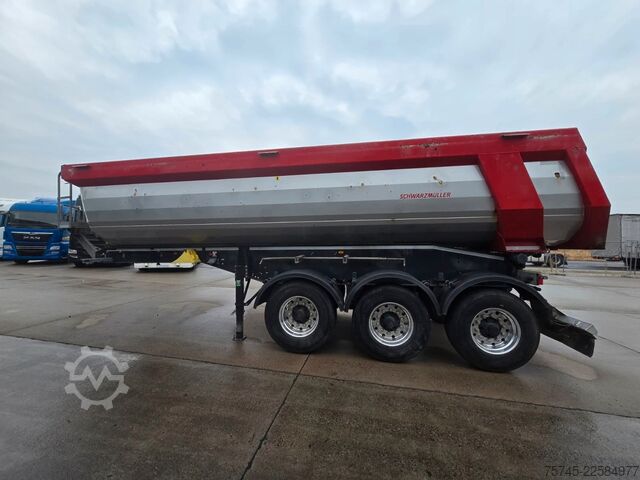 Tipper semitrailer SCHWARZMÜLLER SK * KIPPER * BPW * HARDOX * STAHL * ROLLPLANE