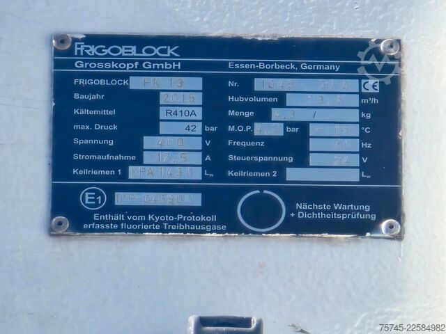 Refrigerated truck VOLVO FM 460 * FRIGOBLOCK *VOLLLUFT*LBW 2.5T PALFINGER