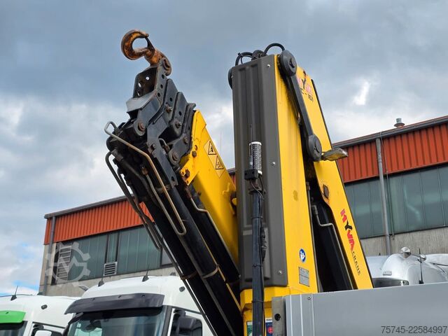 Truck mounted crane MAN TGS 26.360 *  HYVA-KRAN * 19.3M * FERNBEDIENUNG