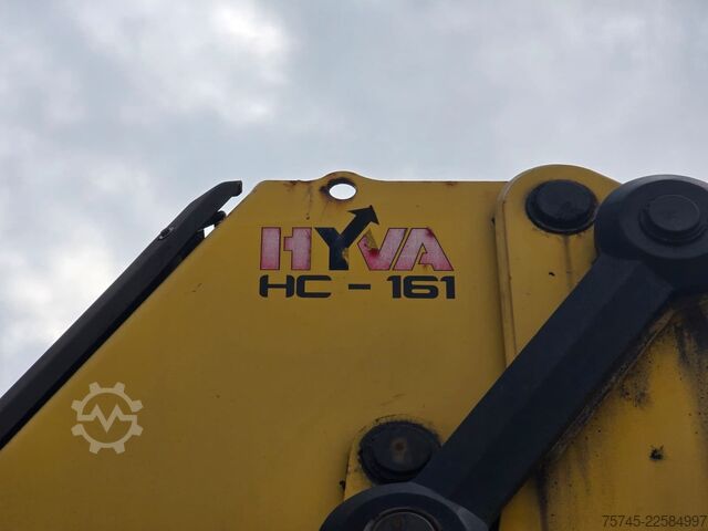 Truck mounted crane MAN TGS 26.360 *  HYVA-KRAN * 19.3M * FERNBEDIENUNG