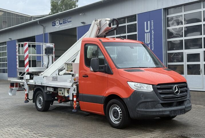 Truck-mounted work platform MERCEDES-BENZ Sprinter Multitel MT 162 EX Hebebühne