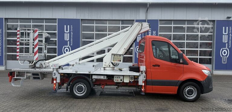 Truck-mounted work platform MERCEDES-BENZ Sprinter Multitel MT 162 EX Hebebühne