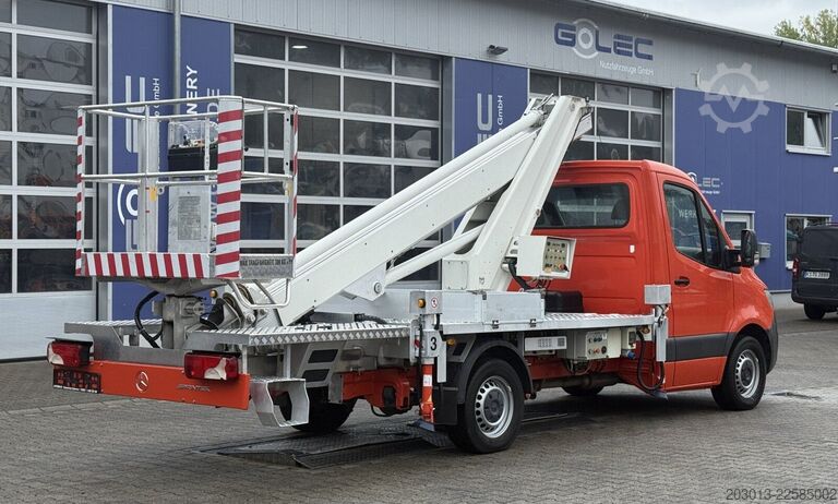 Truck-mounted work platform MERCEDES-BENZ Sprinter Multitel MT 162 EX Hebebühne