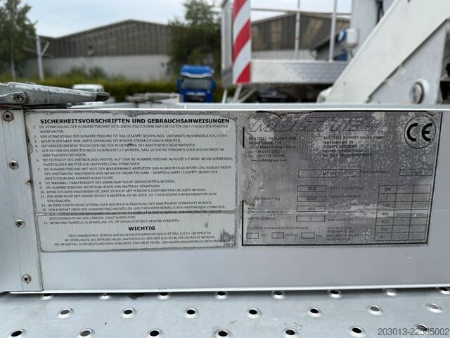 Truck-mounted work platform MERCEDES-BENZ Sprinter Multitel MT 162 EX Hebebühne