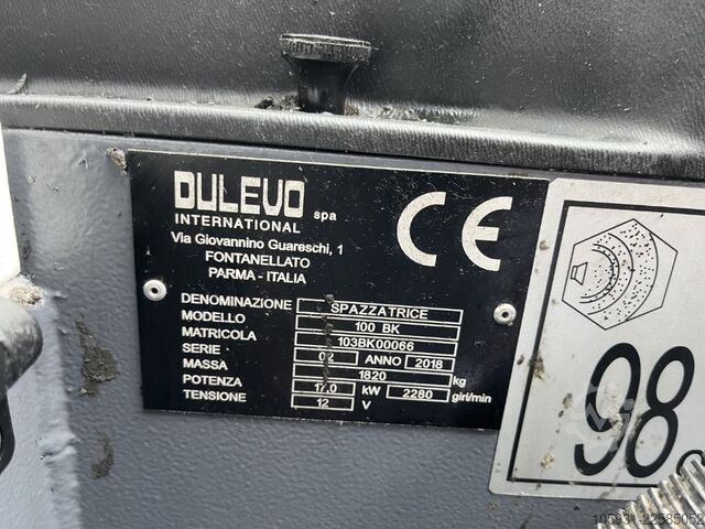 Street cleaning machine Dulevo 100BK