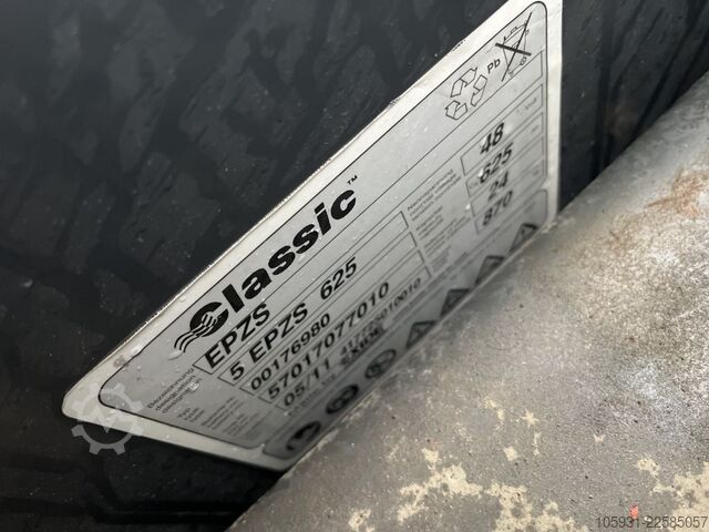 Electric 3-wheel forklift Linde E16-02