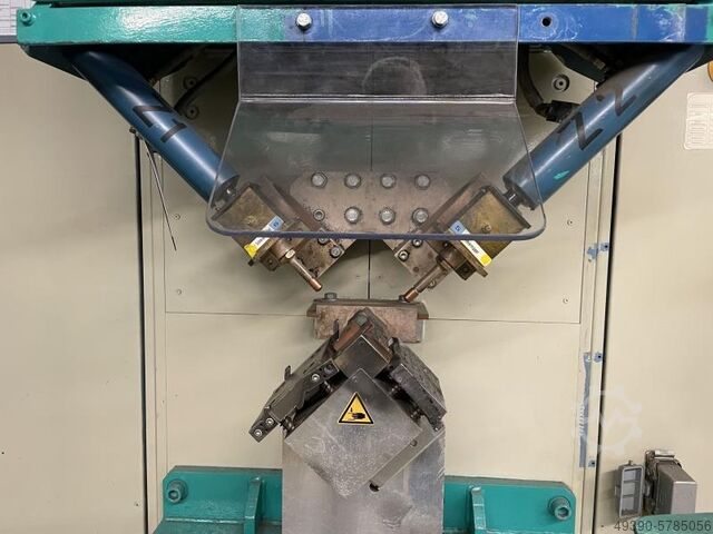 Kondensatorentlade Schweißmaschine, Kondensatorentladungsschweißen; Punkt- Buckel-Schweißmaschine, ( MEGATRONIC CD-1200 / QB 2 / 6P